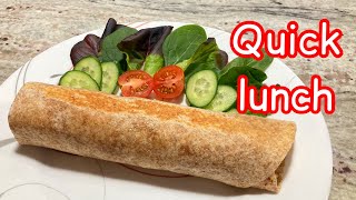 Quick egg wrap recipe for lunch | Sasha’s Homemade Cooking