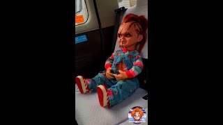 CHUCKY EN UN TAXI JAPONÉS !! #shorts #horrorstories