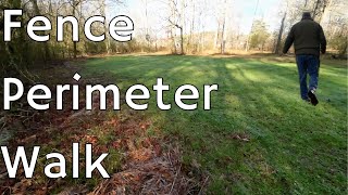 Perimeter Fence Inspection and Walk