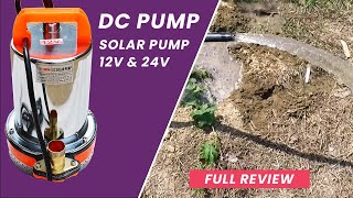 DC 24V Solar Battery Submersible Water Pump | मोटर अब सोलार बाट चलाउनुहोस