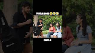 Totla Singing Prank On Cute Girls #shorts #funny #comedy #viral