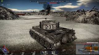 War Thunder Tiger E & Panther D 14 kills Arcade battle