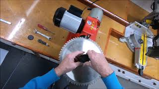 Quick Saw Blade Sharpening