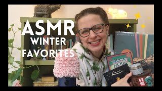 ASMR Winter Favorites 😊❄️🔥 Music, Self Care, Cozy Tingly Triggers (soft spoken ramble hangout)