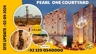 Construction of Pearl One Courtyard has been started officially