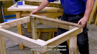 Comment fabriquer un établi avec des palettes