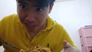 Michael Alfharino's VLOG : Mukbang Bakmi Mewah Rasa Bakmi Goreng Bulgogi Daebak Korea