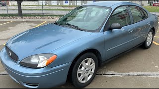 2006 FORD TAURUS SE HAMMERDOWN AUCTIONS