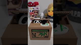 ❤️🐼 CUTE LITTLE 😍 PANDA BAMBOO COIN BOX 📦  #shortvideo #shorts #viral #trending #asmr