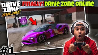 First Day in Drive Zone Online 😱 || My first Super car | Ep#1🤯