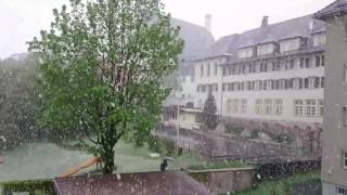 Aprilwetter in Schwaz Tirol,Österreich