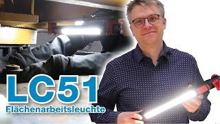 Die LC51 Flächenarbeitsleuchte | Helle Begeisterung mit vielseitiger Leistung