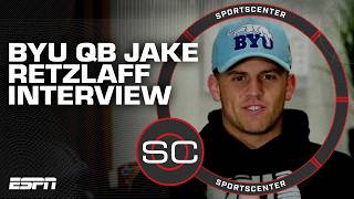 Jake Retzlaff talks game-winning drive vs. Utah, superstition & the BYU QB lineage | SportsCenter