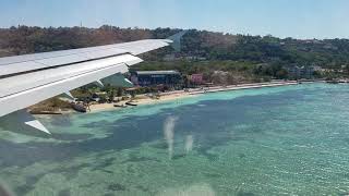 Landing in Montego Bay Jamaica