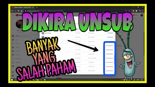 DI KIRA UNSUBSCRIBE| Banyak Youtuber Yang Salah Faham