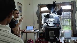 Belajar Roasting Kopi di Lombok Roaster