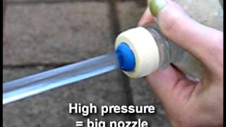 Water Rocket Variable Nozzle