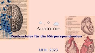 Ceremony Of Gratitude: Honoring The Body Donors | Dankesfeier Für Die Körperspendenden