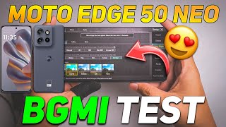 MOTOROLA EDGE 50 NEO PUBG TEST | DM 7300 PROCESSOR 🥵🔥