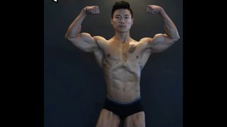 top naked man gym hunk asian man body show