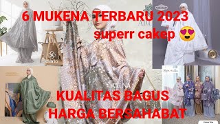 Rekomendasi 6 Mukena Terbaru 2023 Super Adem dan Cakep di Shopee