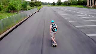 Mavic Air - Skateboarding