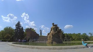 Timelapse Mamayev Kurgan, Volgograd, Russia