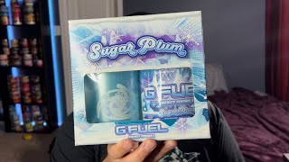 G FUEL Sugar Plum Collectors Box Unboxing, Review, And Taste Test!