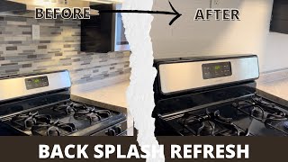 Budget-Friendly Backsplash Makeover: Painting Your Backsplash White (Easy DIY)