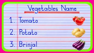 Vegetables Name in English | Vegetables Name | Vegetable Name | Vegetables | Vegetables in English