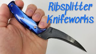 Ribsplitter Knifeworks / Pikal Custom Blade / Unboxing / Review