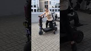 3 wheel e-scooter