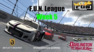 WonderDads Gaming: iRacing 2022 F.U.N. League Week 5 at Darlington