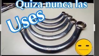 En realidad las necesitas? Llaves de media luna half moon wrenches