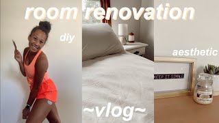 vlog: renovating my room!!