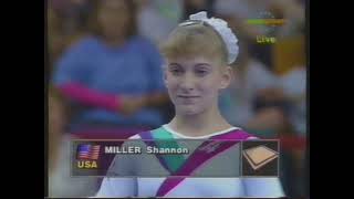 Shannon Miller (USA) - Worlds 1994 - Prelims - Floor Exercise