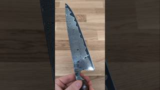 Integral San Mai Damascus Chef's Knife (9.5") with Ironwood by Trevor Morgan, J.S.