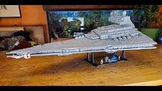 Imperial Star Destroyer by the Montreal Lego Maniac - unboxing, speed build and review