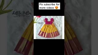 Latest Designer Kids Pattu Lehenga Collections😍Pattu Langa Blouse Designs😍