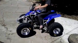 02 YAMAHA BLASTER/HOLESHOT TIRES DOUGLAS RIMS