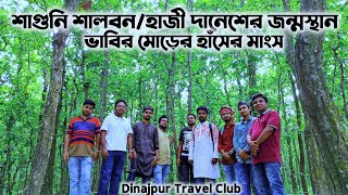 শাগুনি শালবন- পীরগঞ্জ । Saguni Forest- Pirganj । হাজী দানেশের জন্মস্থান। ভাবীর মোড়ের হাঁসের মাংস