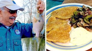 Bluegill Fishing (for a not-too-weird fish dinner)