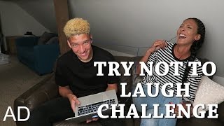 TRY NOT TO LAUGH CHALLENGE With my Mum