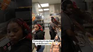 He pretends to work at McDonald’s but gets kicked out by workers 🤣