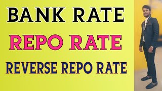 WHAT IS BANK RATE / REPO RATE / REVERSE REPO RATE By Swami Sharan / Sharan Academy