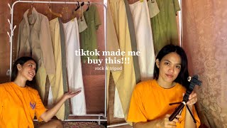 Tiktok Shop vs. Shopee | Unboxing clothing rack & 3 in 1 tripod ✨ | Grace Godin