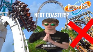 THORPE PARK’S NEXT ROLLERCOASTER!?