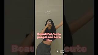 Beautiful/cute people are born in…#shortvideo #cute #aesthetic #cute #entertainment #music