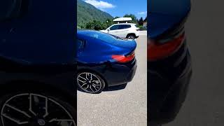 BMW 840D в итальянских Альпах