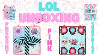 Birthday Extravaganza: LOL Surprise Present Surprise Unboxing {PINK}